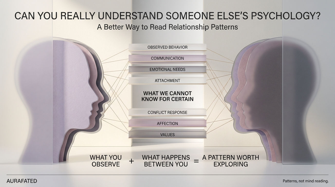 Relationship psychology showing behavior communication attachment emotional needs conflict response and values between two people